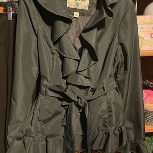 Sugarfly ruffled jacket, size S